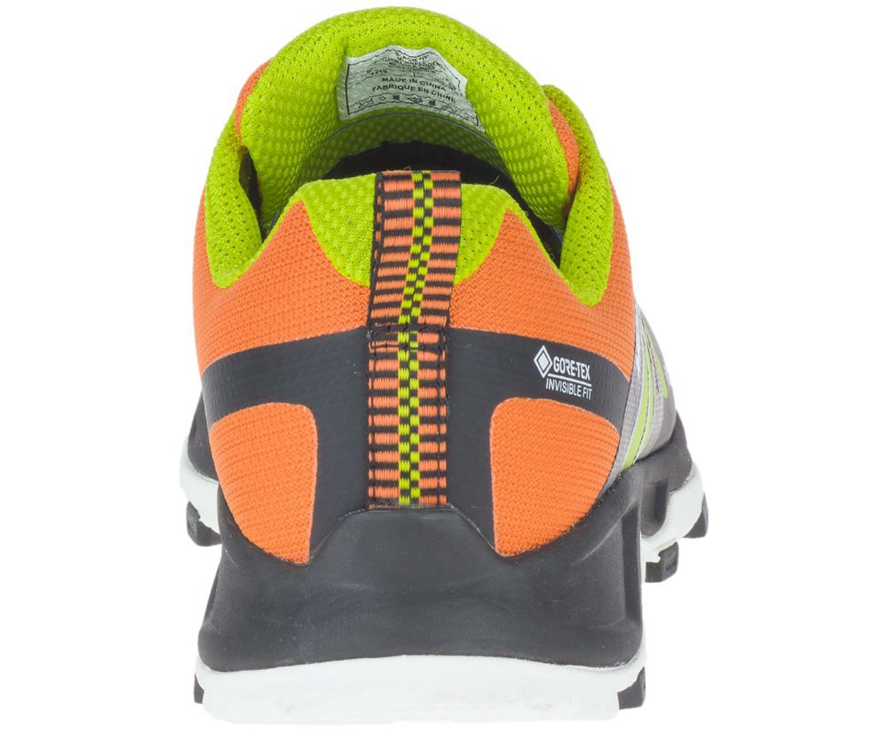 Merrell Vandresko Herre - Mqm Flex 2 Gore-Tex® - Sort/Orange - VZD185074